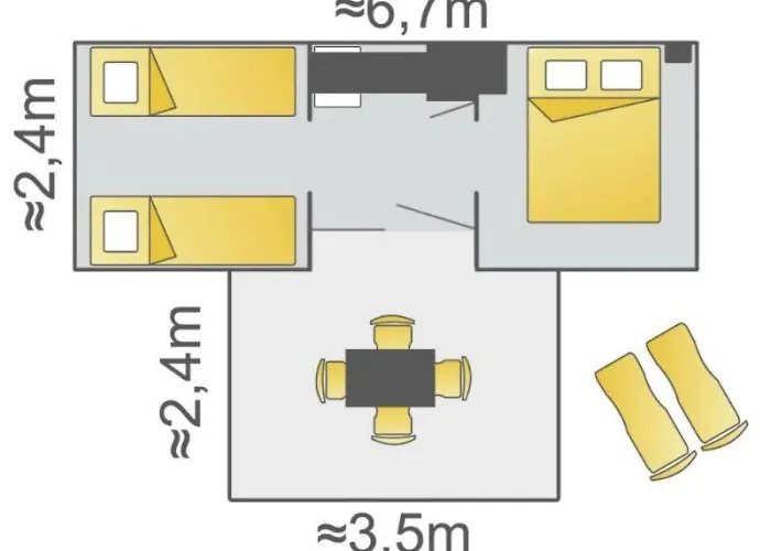 مكان تخييم 4 Etoiles - Piscine - Ccbeece *